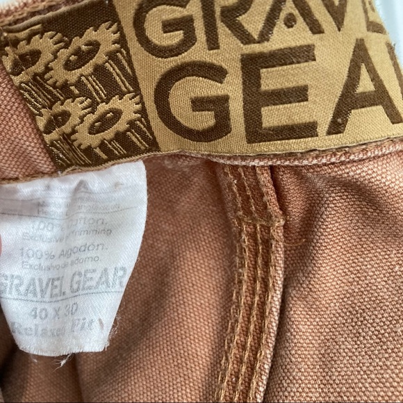 Northern tool Gravel Gear relax fit heavy duty carpenter pants in duck khaki - Picture 3 of 10